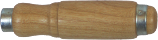 Manche de CISEAU A BOIS en bois - 12 cm - référence 21051