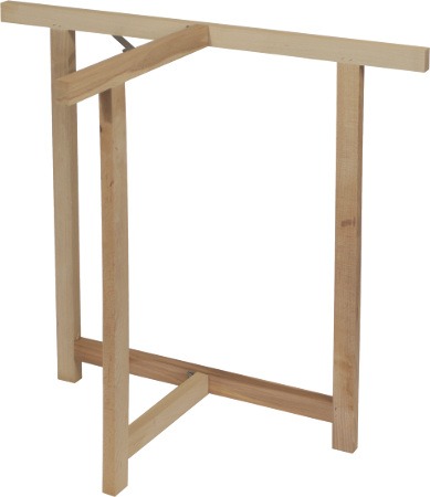 Tréteau hêtre en T - 75 cm - référence 89277